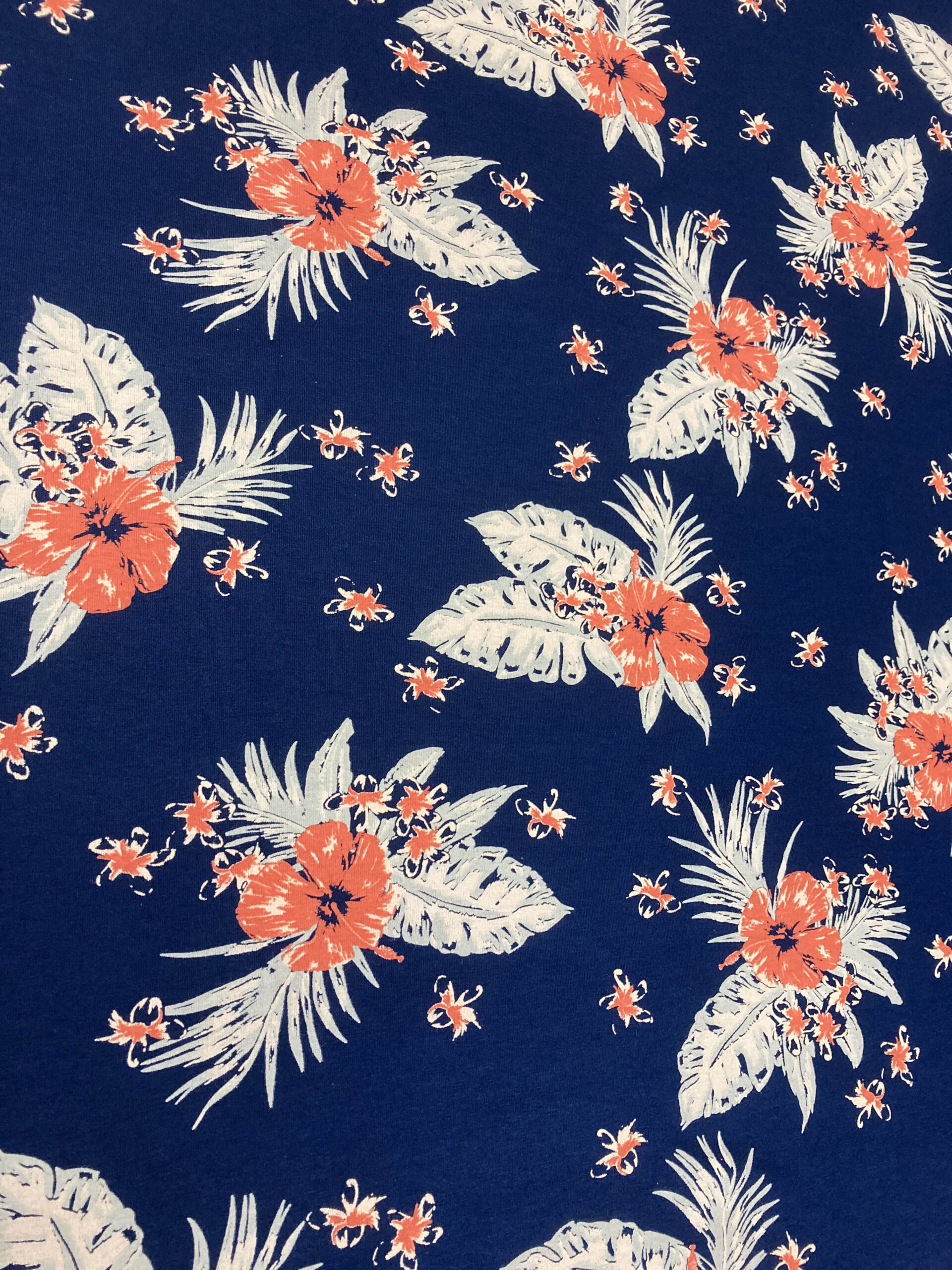 Navy Floral | Karen Delahunty Sewing & Knitting Centre