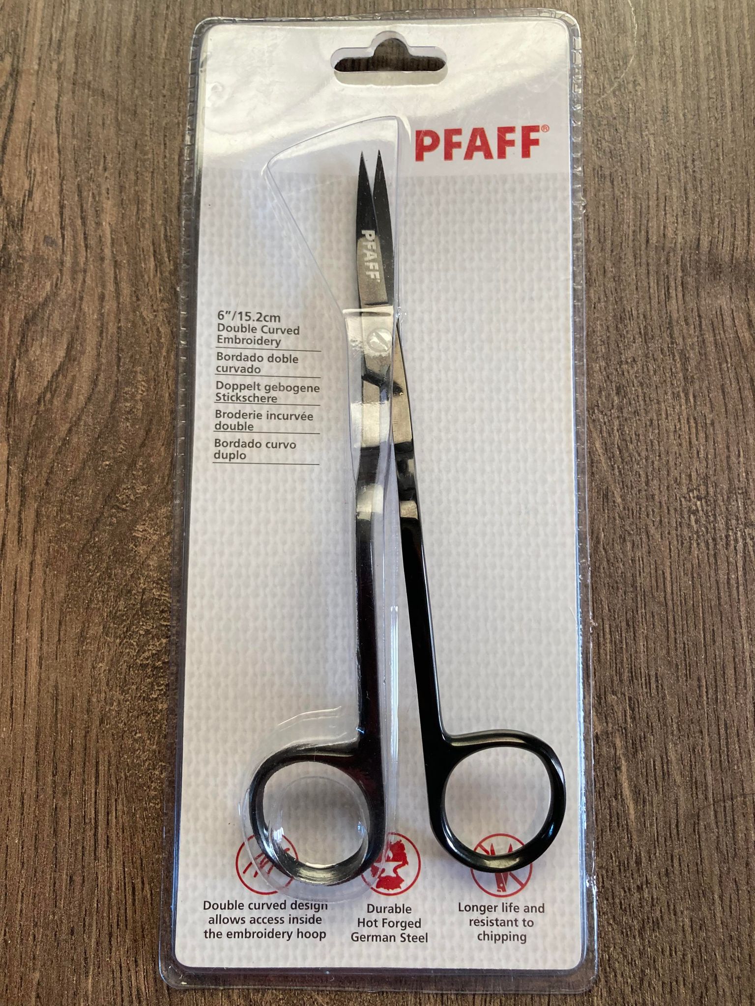 Shop PFAFF 6/15.2cm Double Curved Embroidery